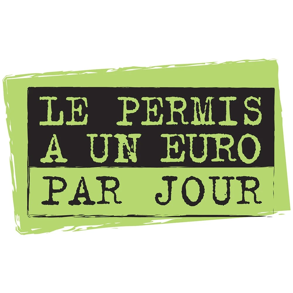 logo Le permis à 1€ par jour